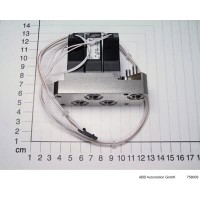 Solenoid Valve block with 3/2-way (3x)