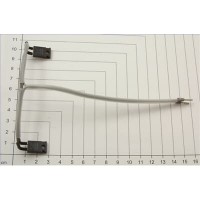 Heating resistor, mounted