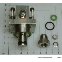 Sample gas connector, unheated (Cutter)