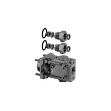 Sample gas connector hot (w/o TG conn.)