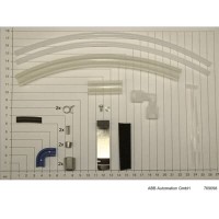 Replacement set, sample cell quartz 80°C