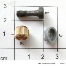 Set screws (cap and door)
