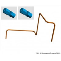 Comb. gas capil. tube W/O cat. (AO)